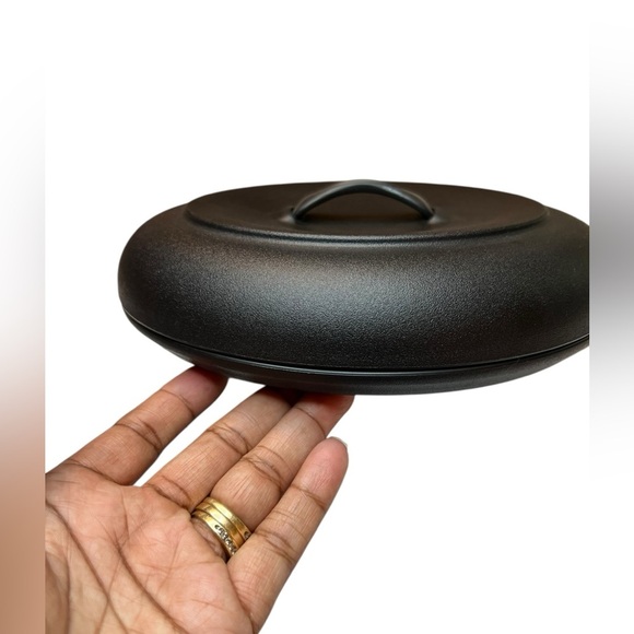 Dexas Microwavable Tortilla Warmer 8.5"x 8.5"x 2.5" - Black - Picture 3 of 4